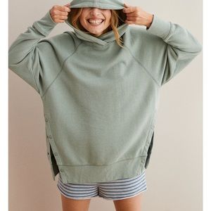 Aerie City Side Snap hoodie